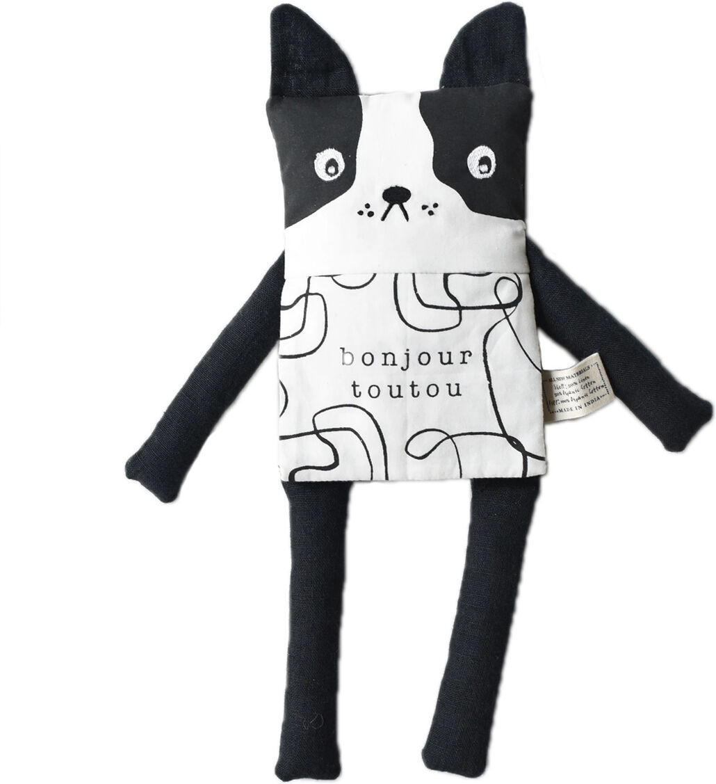 Wee Gallery Livre Doudou - Flippy Friend Chien Wee Gallery Livre Doudou - Flippy Friend Chien