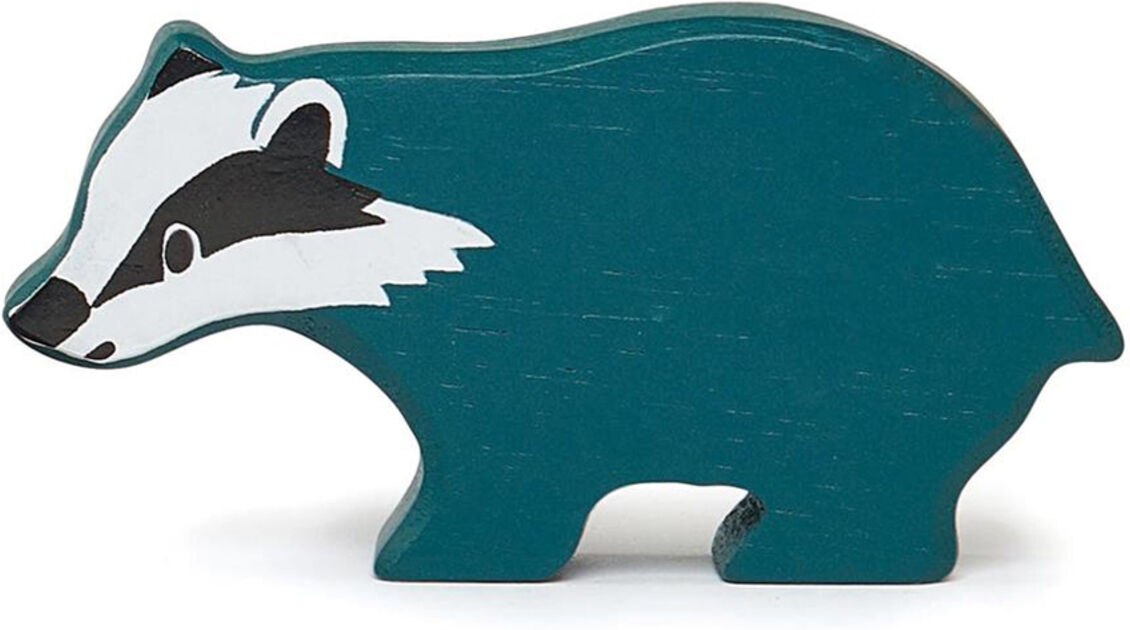 Tender Leaf Toys Blaireau en Bois Tender Leaf Toys Blaireau en Bois
