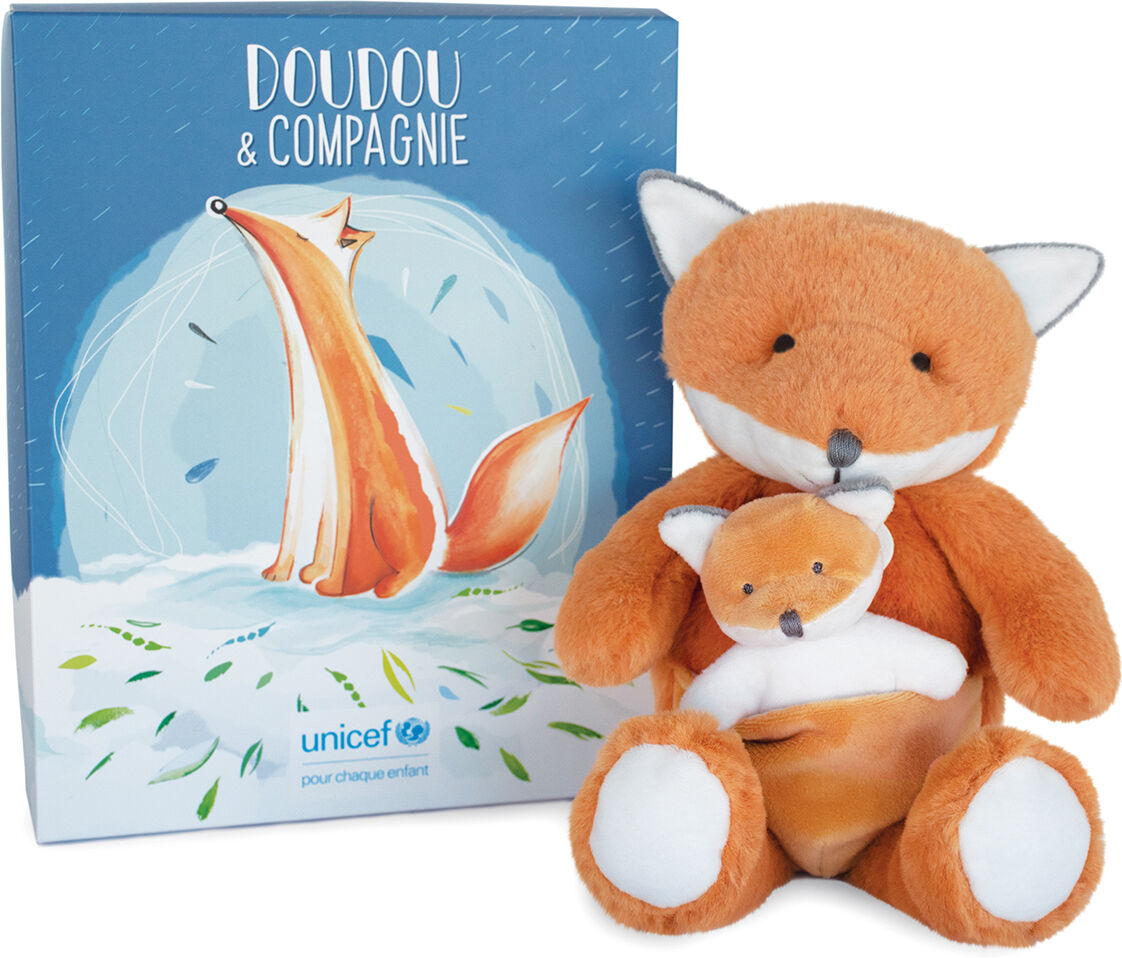 Doudou et Compagnie Peluche Renard UNICEF Bébé & Moi Doudou et Compagnie Peluche Renard UNICEF Bébé & Moi