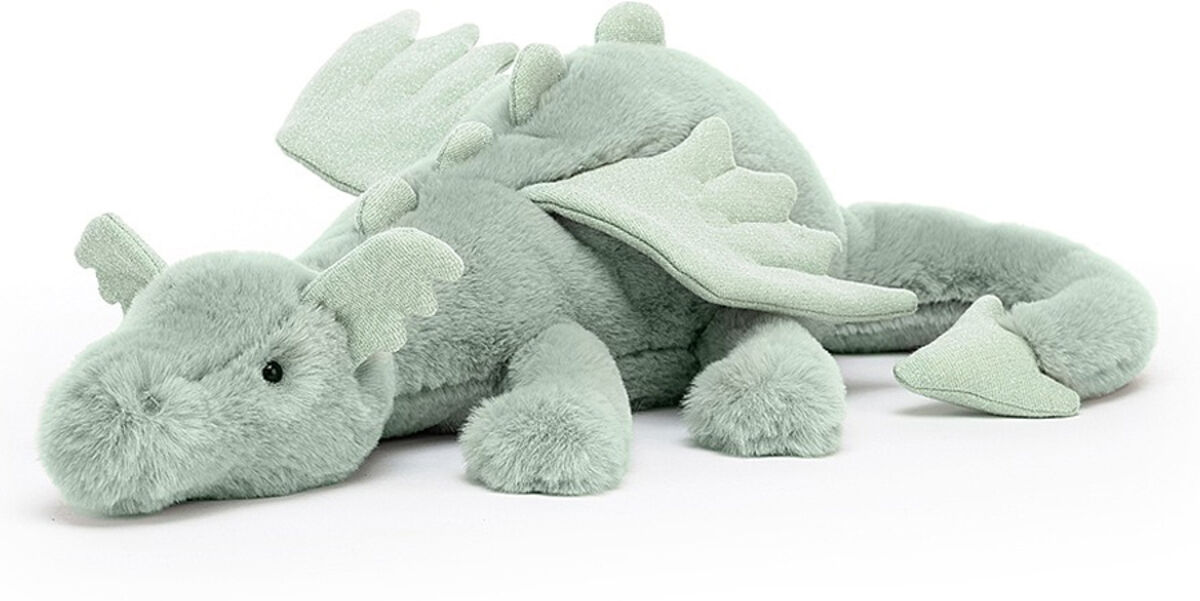 Jellycat Sage Dragon - Medium Jellycat Sage Dragon - Medium