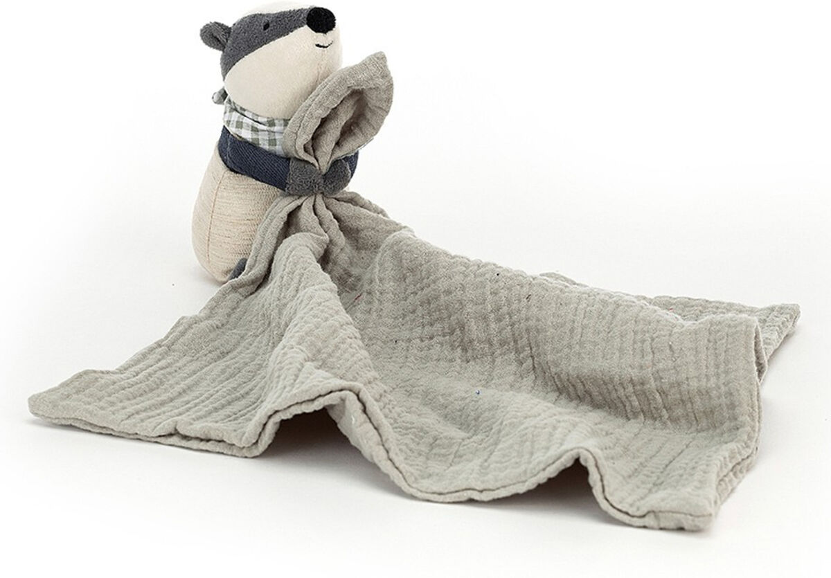 Little Jellycat Little Rambler Badger Soother Little Jellycat Little Rambler Badger Soother