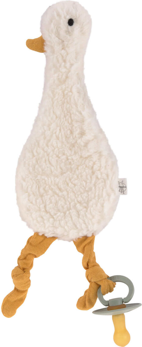 LÄSSIG Doudou Attache Sucette Tiny Farmer - Oie LÄSSIG Doudou Attache Sucette Tiny Farmer - Oie