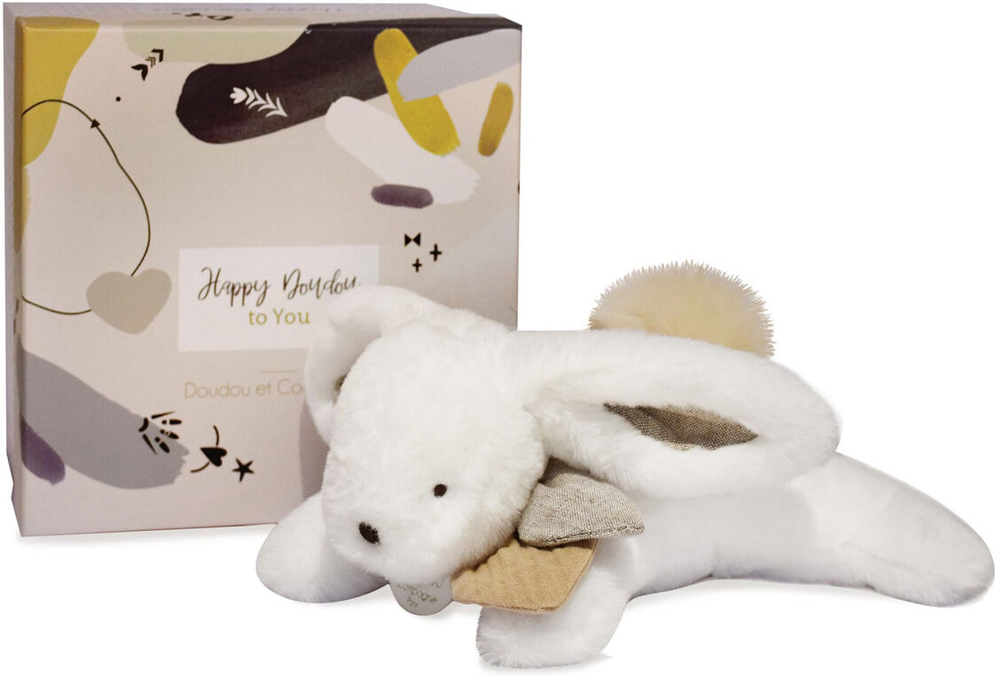 Doudou et Compagnie Pantin Pompon Happy Wild - Naturel Doudou et Compagnie Pantin Pompon Happy Wild - Naturel