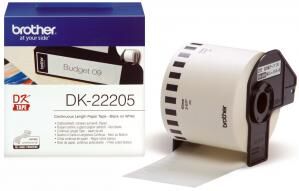 Brother DK-22205 (Noir/Blanc) - ORIGINALE Brother DK-22205 (Noir/Blanc) - ORIGINALE