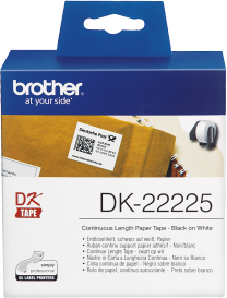 Brother DK-22225 (Noir/Blanc) - ORIGINAL Brother DK-22225 (Noir/Blanc) - ORIGINAL