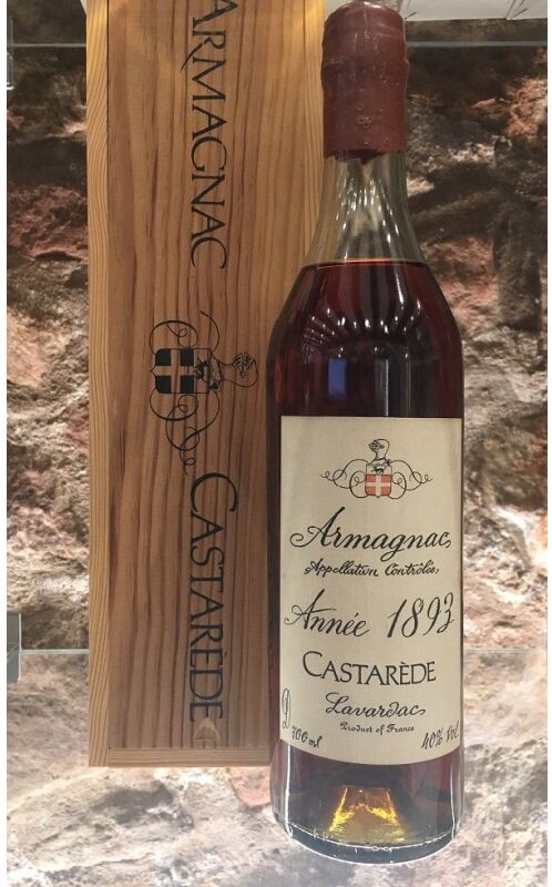 Armagnac Castarède Millésime 1893 / 70CL Armagnac Castarède Millésime 1893 / 70CL