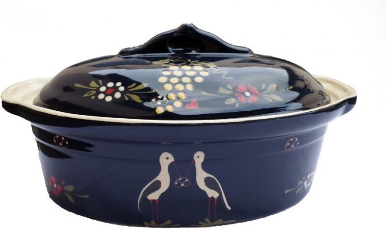 poterie Siegfried Burger Soufflenheim Terrine cigogne bleu 7 tailles disponibles poterie Siegfried Burger Soufflenheim Terrine cigogne bleu 7 tailles disponibles