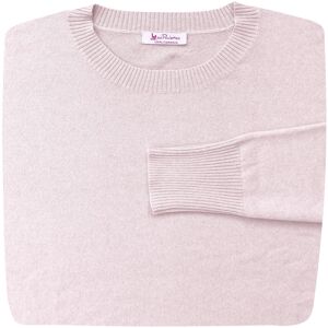 LES POULETTES BIJOUX Pull Parfait en Cachemire Col Rond Taille Unique - Rose