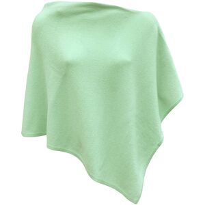 LES POULETTES BIJOUX Poncho 100% Cachemire 2 Fils Classics - Vert d'Eau