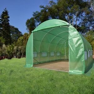 Green Protect Serre maraichère 3x8m film 200gr/m² hauteur 2,25m Green Protect