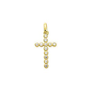 Orfeva Pendentif Croix avec brillants