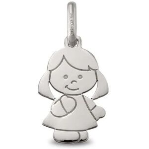 Orfeva Pendentif Petite Fille Or Blanc