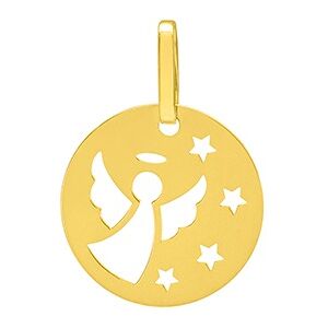 Orfeva Medaille Ange aureole ajouree dans les etoiles (Or Jaune)