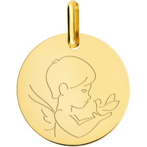 Orfeva Medaille bapteme petit ange a la colombe