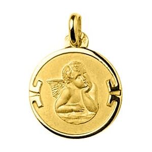 Orfeva Medaille Ange motifs Grecs Or Jaune