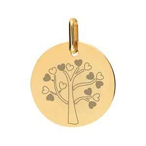 Orfeva Medaille arbre de vie Petits Coeurs Or Jaune