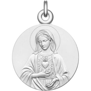 Manufacture Mayaud Medaille Vierge Marie au coeur argent