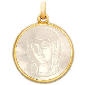 Becker Medaille Becker Vierge Byzantine en nacre