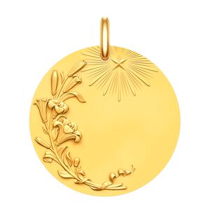 Manufacture Mayaud Medaille Les Lys Or Jaune