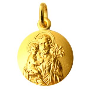 Martineau Medaille Joseph et l'Enfant aureoles