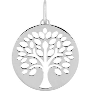 Orfeva Medaille Mon bel arbre de vie or blanc 9K