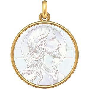 Manufacture Mayaud Medaille Le Christ or jaune et nacre