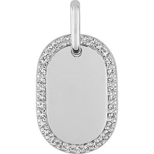 Orfeva Medaille Ovale Oxydes argent