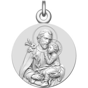 Manufacture Mayaud Medaille Saint Joseph et l'Enfant Jesus (Argent)