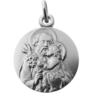 Martineau Medaille Saint Joseph et l'Enfant en Argent