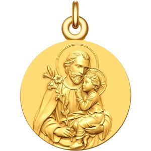 Manufacture Mayaud Medaille Saint Joseph et l'Enfant Jesus Or Jaune