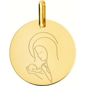 Orfeva Medaille bapteme Vierge a l'enfant