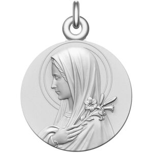 Manufacture Mayaud Medaille Vierge au Lys argent