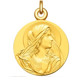 Manufacture Mayaud Medaille Vierge en priere vermeil