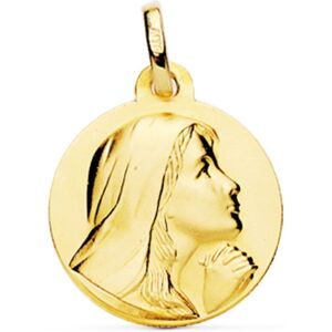 Orfeva Medaille Vierge en priere aux mains jointes Or Jaune 9K