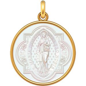 Manufacture Mayaud Medaille Vierge Immaculata -Or & Nacre