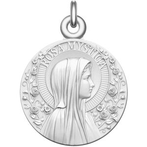 Manufacture Mayaud Medaille la Vierge Rosa Mystica en Argent