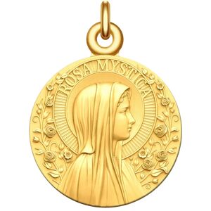 Manufacture Mayaud Medaille la Vierge Rosa Mystica en Vermeil