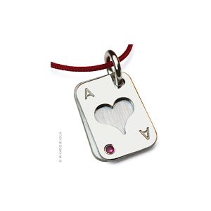 Pendentif Mikado Poker Coeur