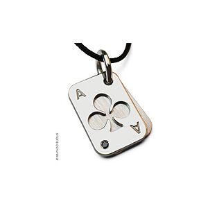 Pendentif Mikado Poker Trefle