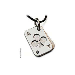 Mikado Pendentif Mikado Poker Trefle