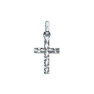 Orfeva Pendentif Croix Diamantee Double Face