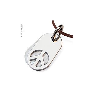 Mikado Pendentif Mikado Peace and Love - Woodstock