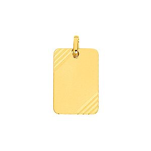 Orfeva Pendentif Plaque Rectangle Diamantee