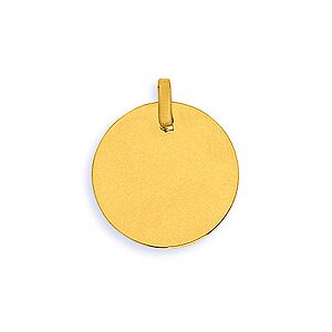 Orfeva Pendentif Plaque Ronde