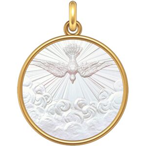 Manufacture Mayaud Medaille Colombe divine (Or & Nacre)