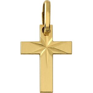 Orfeva Pendentif Croix scintillante Or Jaune