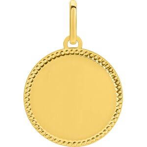 Orfeva Medaille Ronde bord Perle Or Jaune 9K