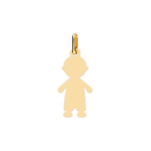 Orfeva Pendentif silhouette garcon en Or Jaune