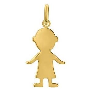 Augis Pendentif silhouette Garcon (Or Jaune)