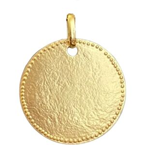 Manufacture Mayaud Medaille La Belle Martelee Perlee Or jaune